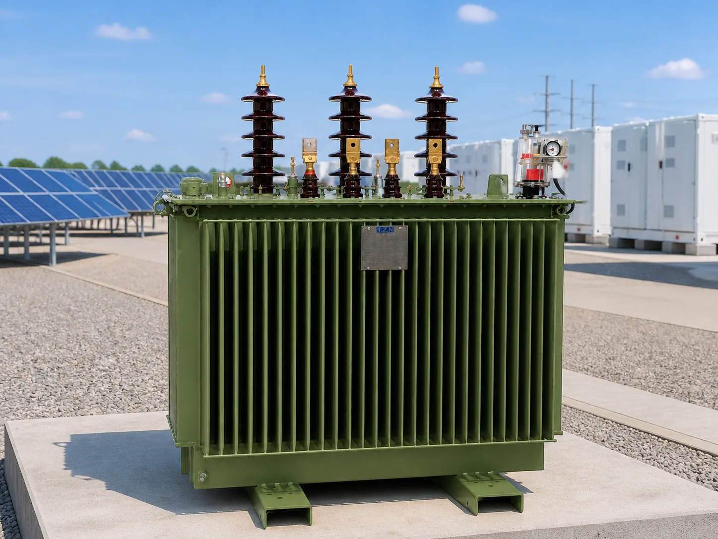 Transformatoroplossing voor energieopslag/bes