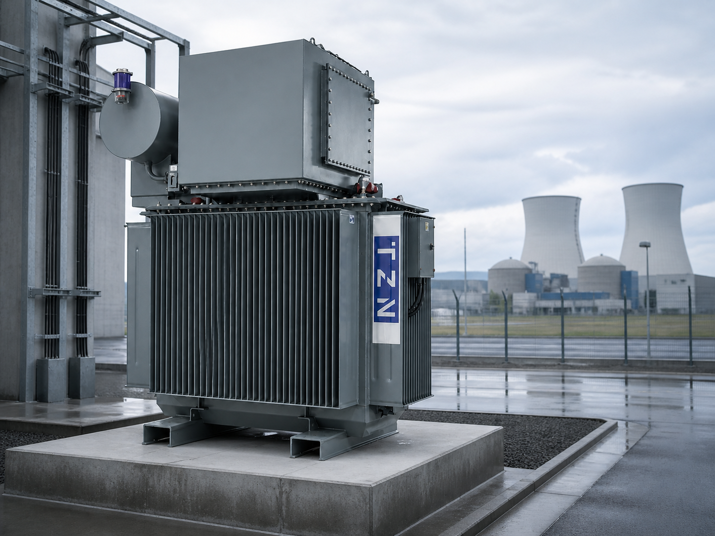 Transformateur pour les infrastructures nucl&eacute;aires et critiques