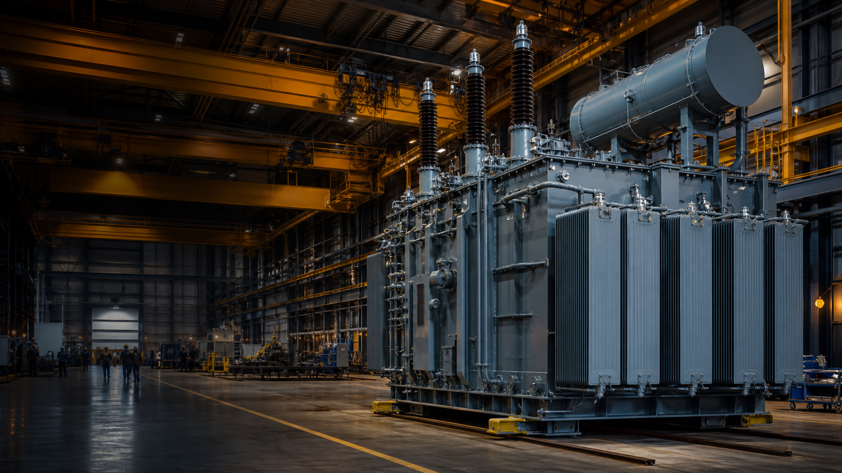 Large power transformer in the TZN manufacturing environment